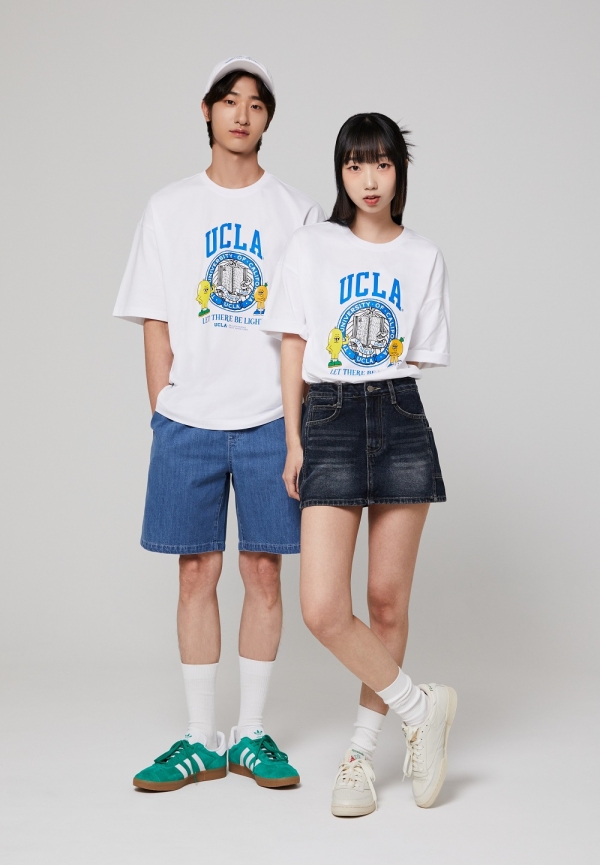 UCLA(유씨엘에이)와 인기 캐릭터 브랜드인 벌룬프렌즈가 협력하여 특별한 의류 콜라보레이션을 선보였다.